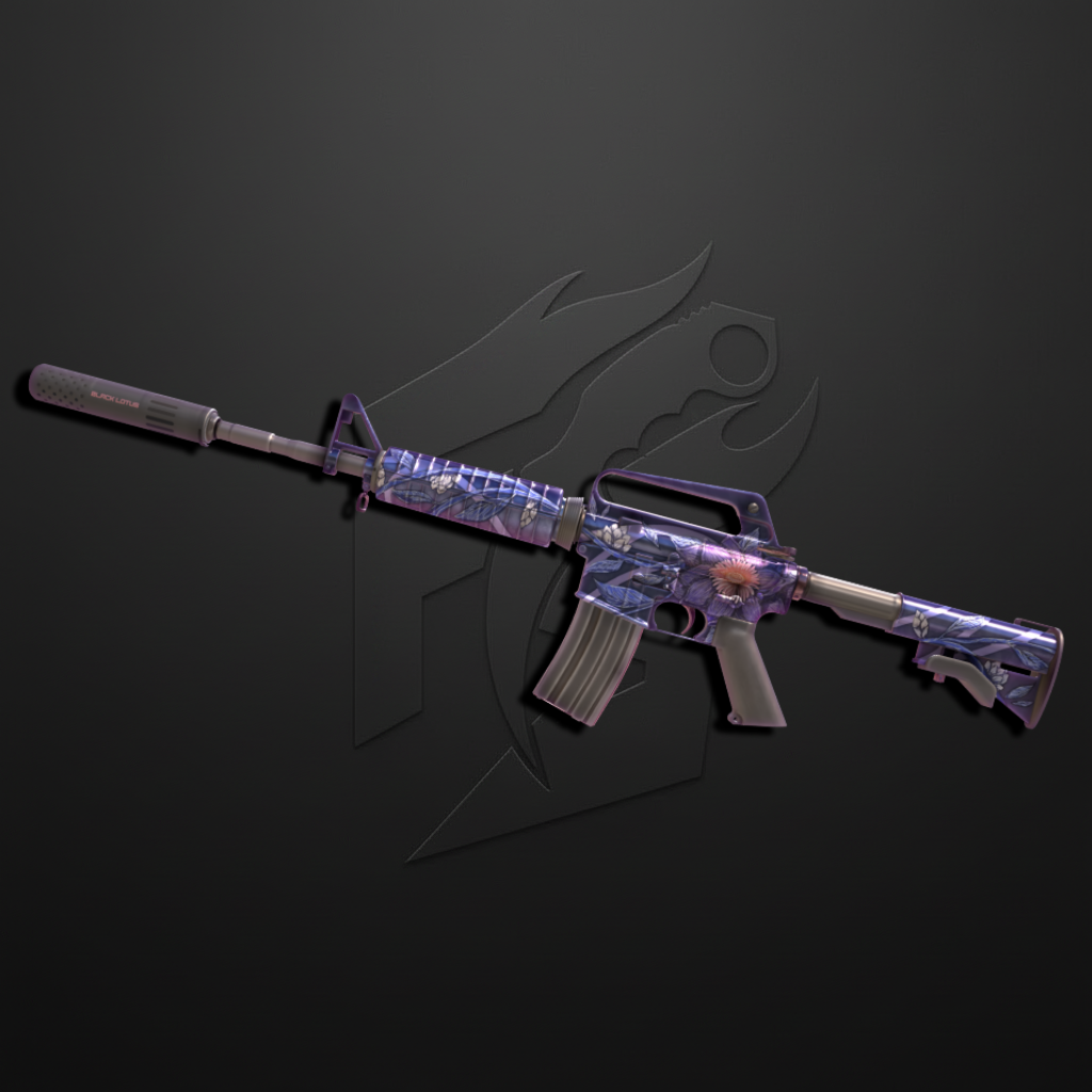 #20 - M4A1-S | Black Lotus (Field-Tested)